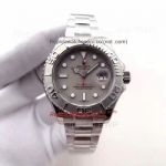Copy Rolex Yacht-Master Grey Dial Stainless Steel Watch 40MM